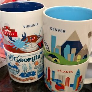 Starbucks City Collection Mugs